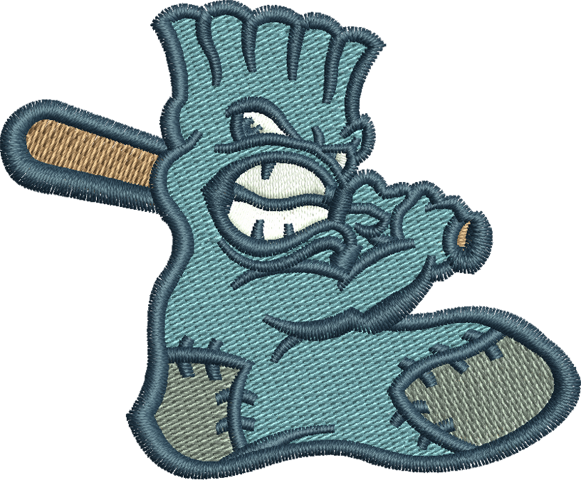 Bluesox Cap Digitizing Design